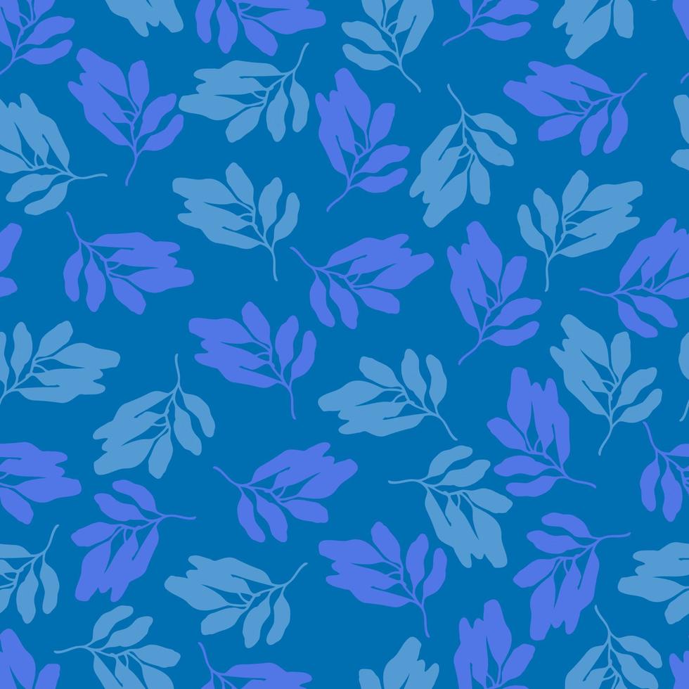 autumn leaves vector seamless pattern. background for fabrics, prints, packaging and postcards