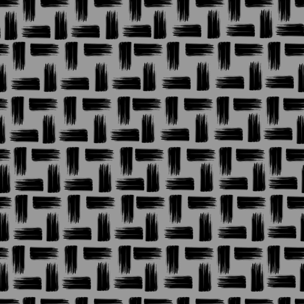 vector seamless pattern abstraction textured stripes. Textured uneven streaks of paint. Hand drawing