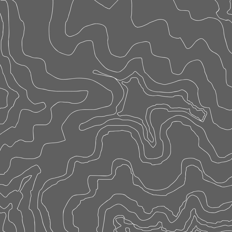 rayas de patrón de vector abstracto y círculos aislados formas irregulares. Fondo monocromático vista superior de la tarjeta ondas de contorno