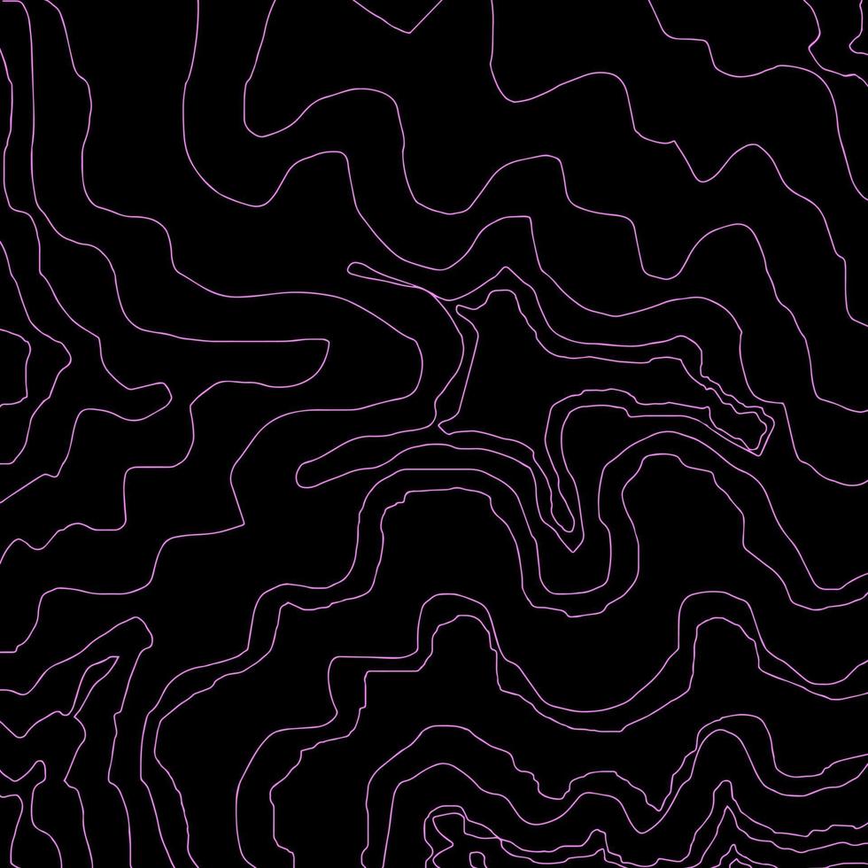 abstract vector pattern stripes and circles isolated irregular shapes. Monochrome background card top view contour waves
