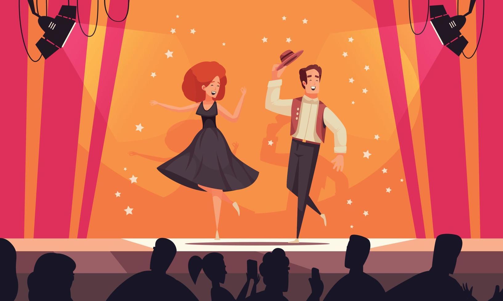 International Dance Day Background vector