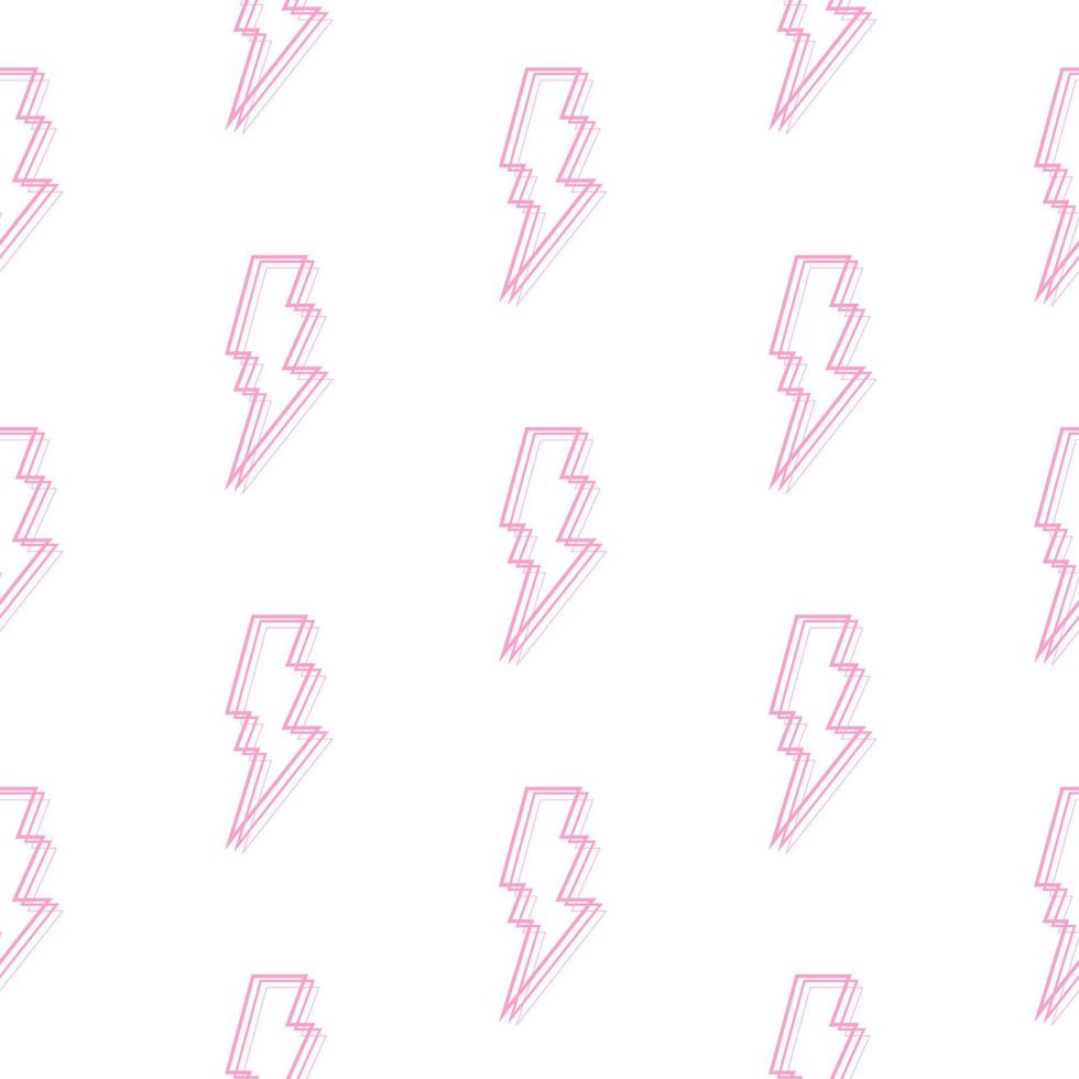 Abstract Seamless Pattern Background with bolt. Vector Illustration