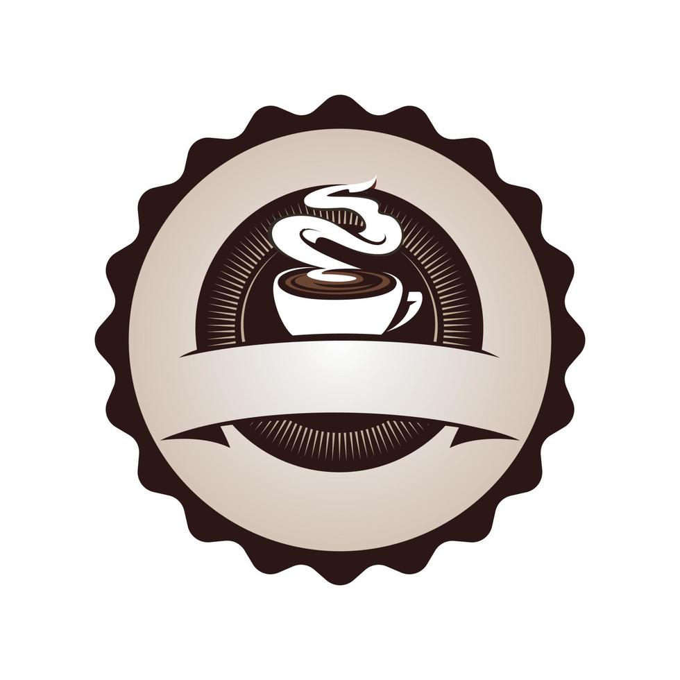 Coffee Logo Vintage, Vintage Logo vector
