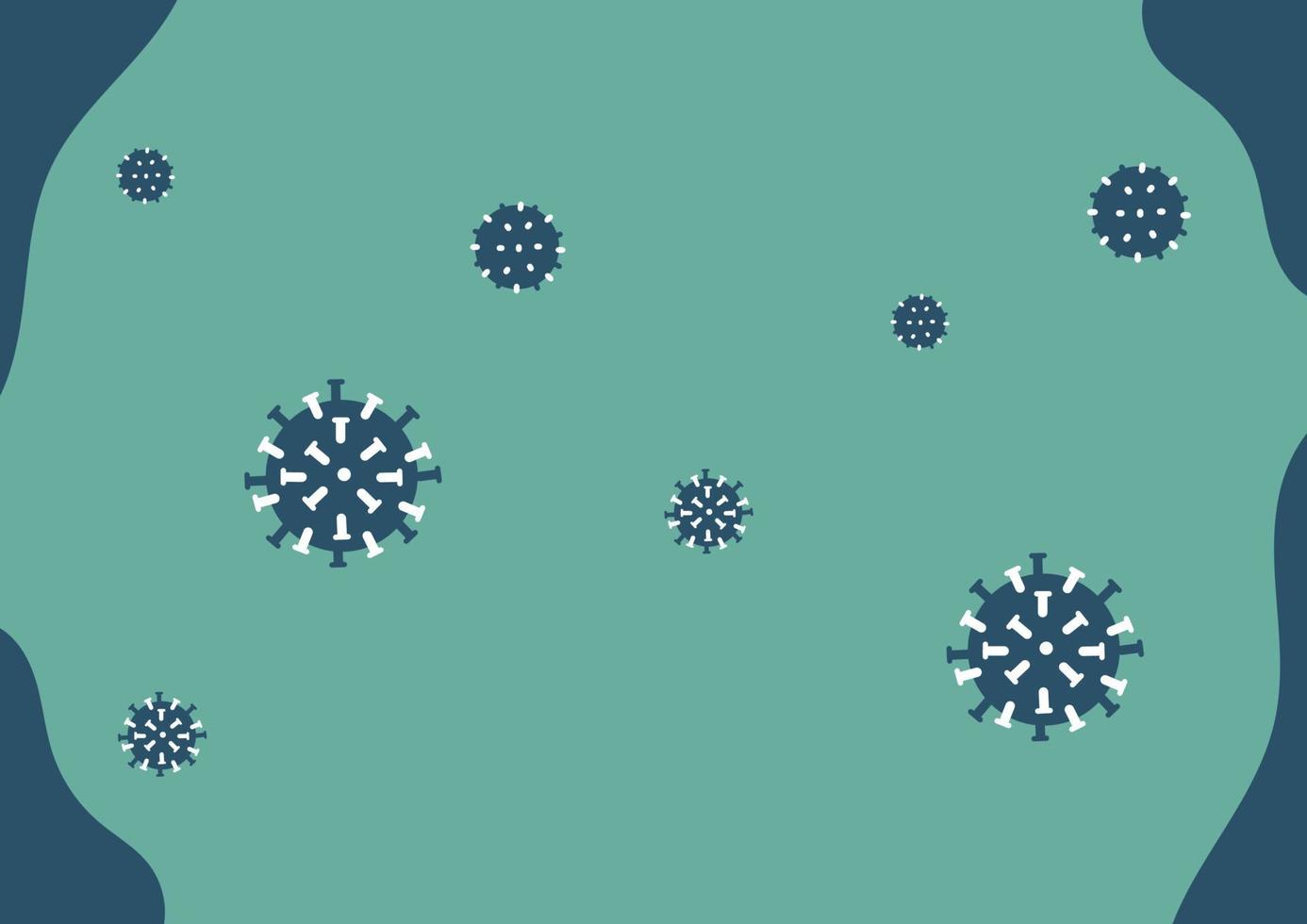 Corona Virus Disease Background Ilustration vector