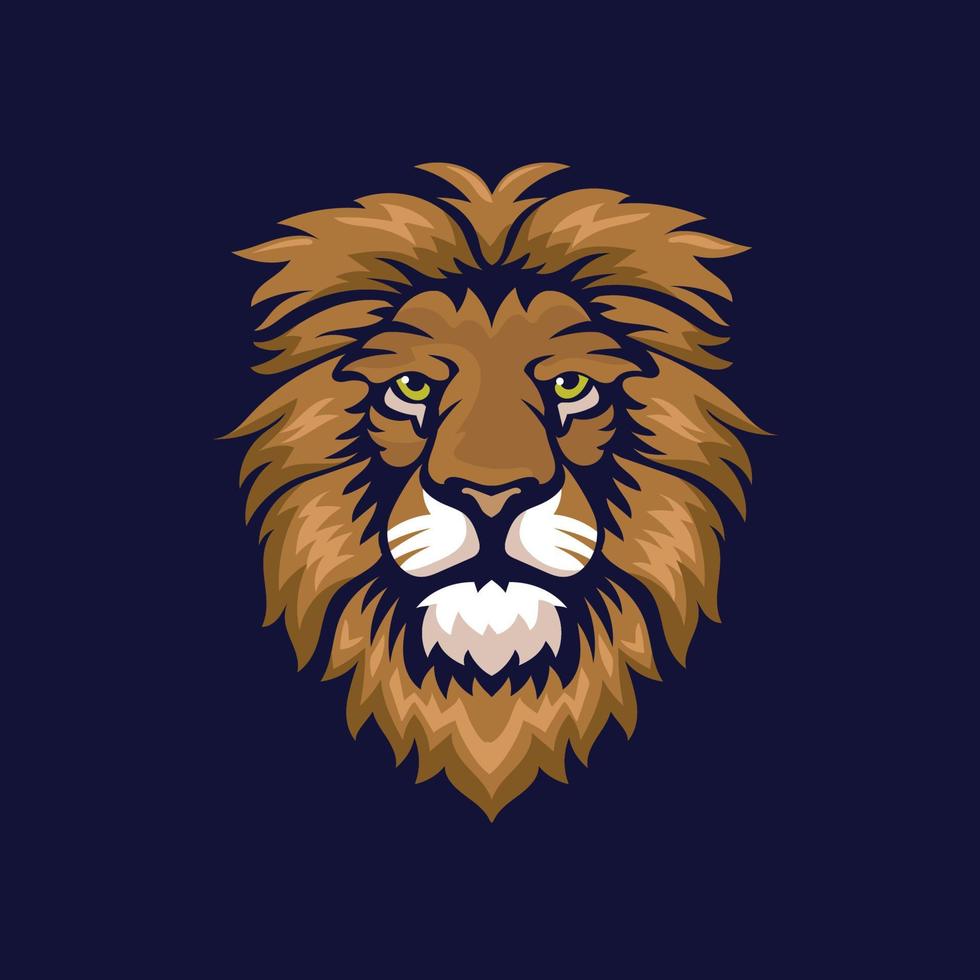 abstract Lion head vector illustration