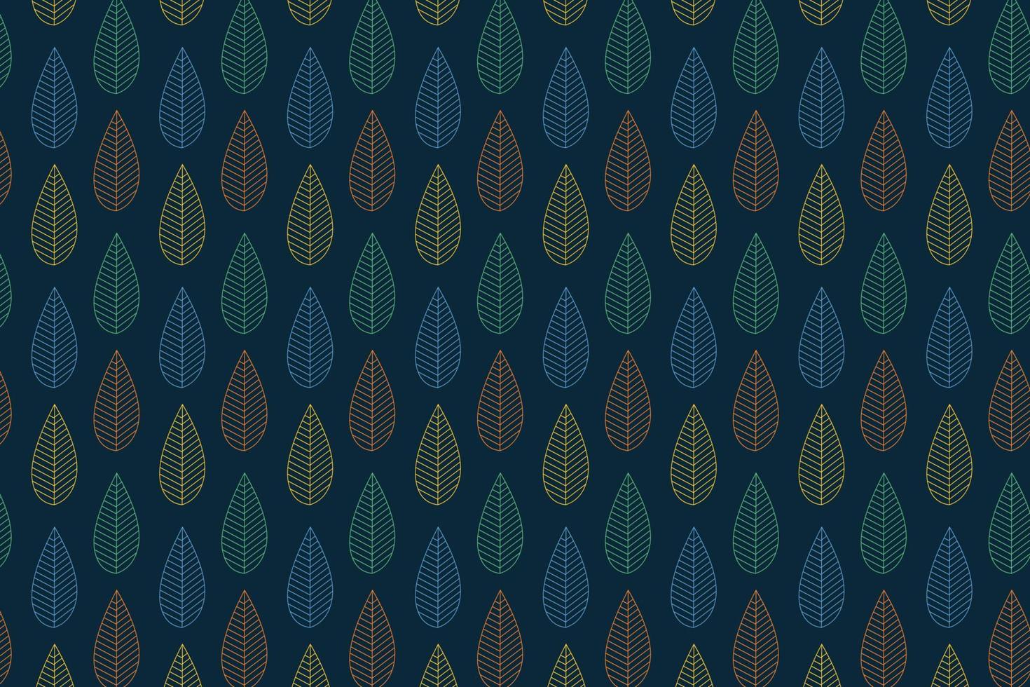 leaves floral pattern design background wallpaper for textile printing graphics vector