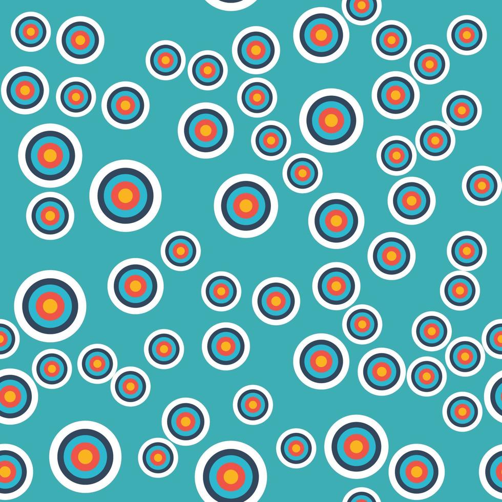 Target Flat Concept. Target Icon Sign. seamless pattern vector