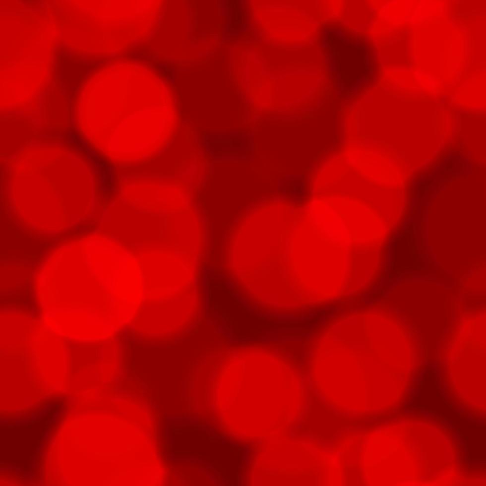 Red bokeh seamless pattern Background Design. Vector illustration