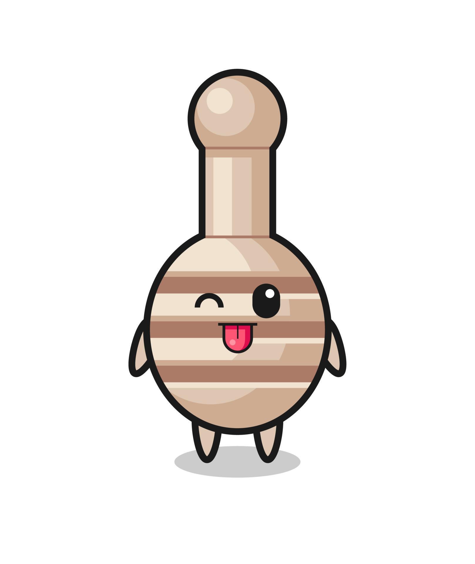 cute honey dipper in sweet expression while sticking out her tongue