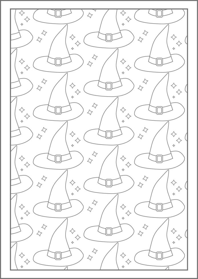 Printable Halloween Pages Coloring Pages Pattern 3504618 ...
