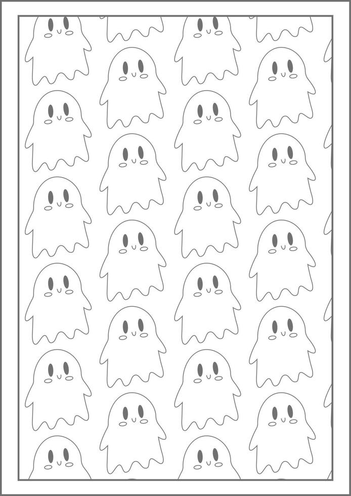 Printable Halloween Pages Coloring Pages Pattern 3504624 ...