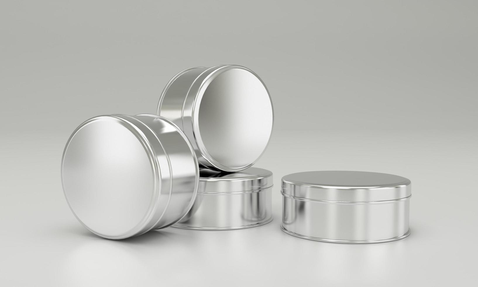 Metal Food Tin Pack photo