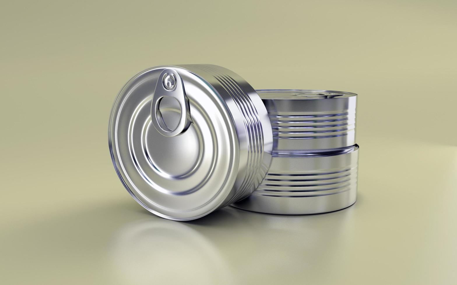 Metal Food Tin Pack photo