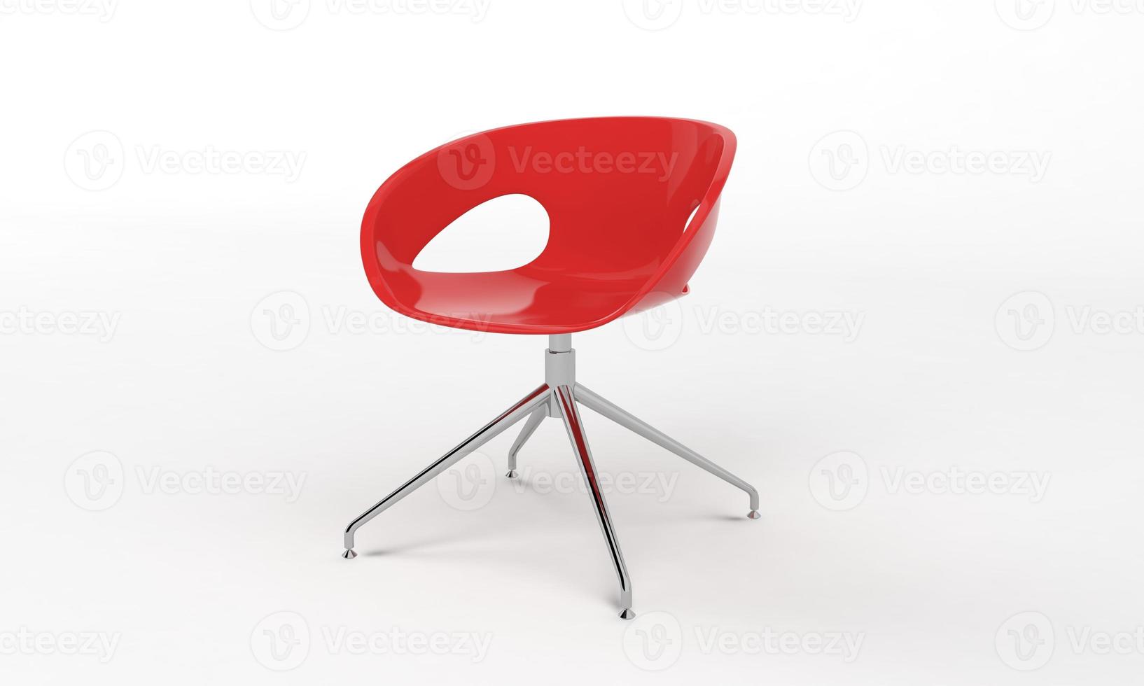 Chair Side View furniture 3D Rendering photo