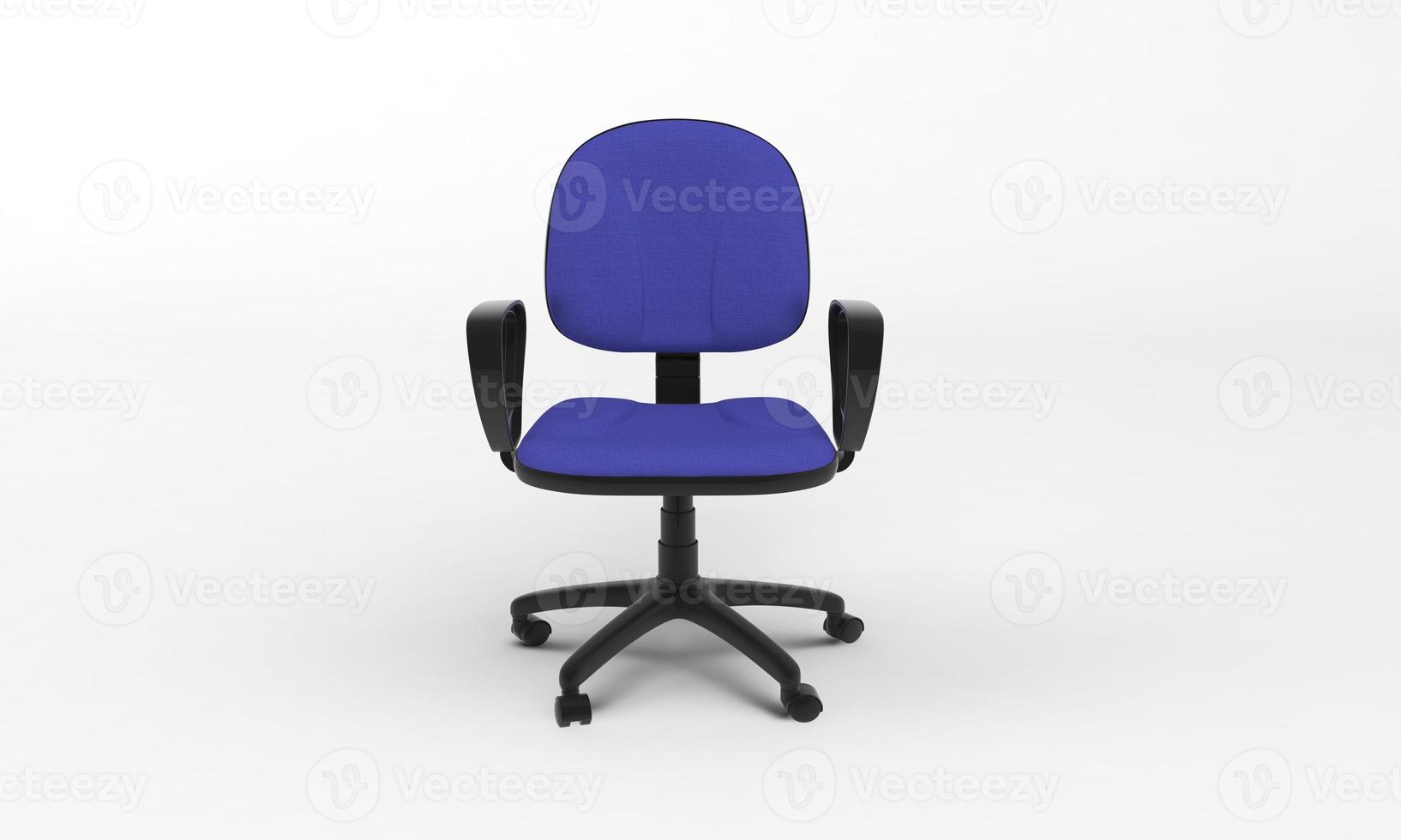 Chair Front View furniture 3D Rendering photo