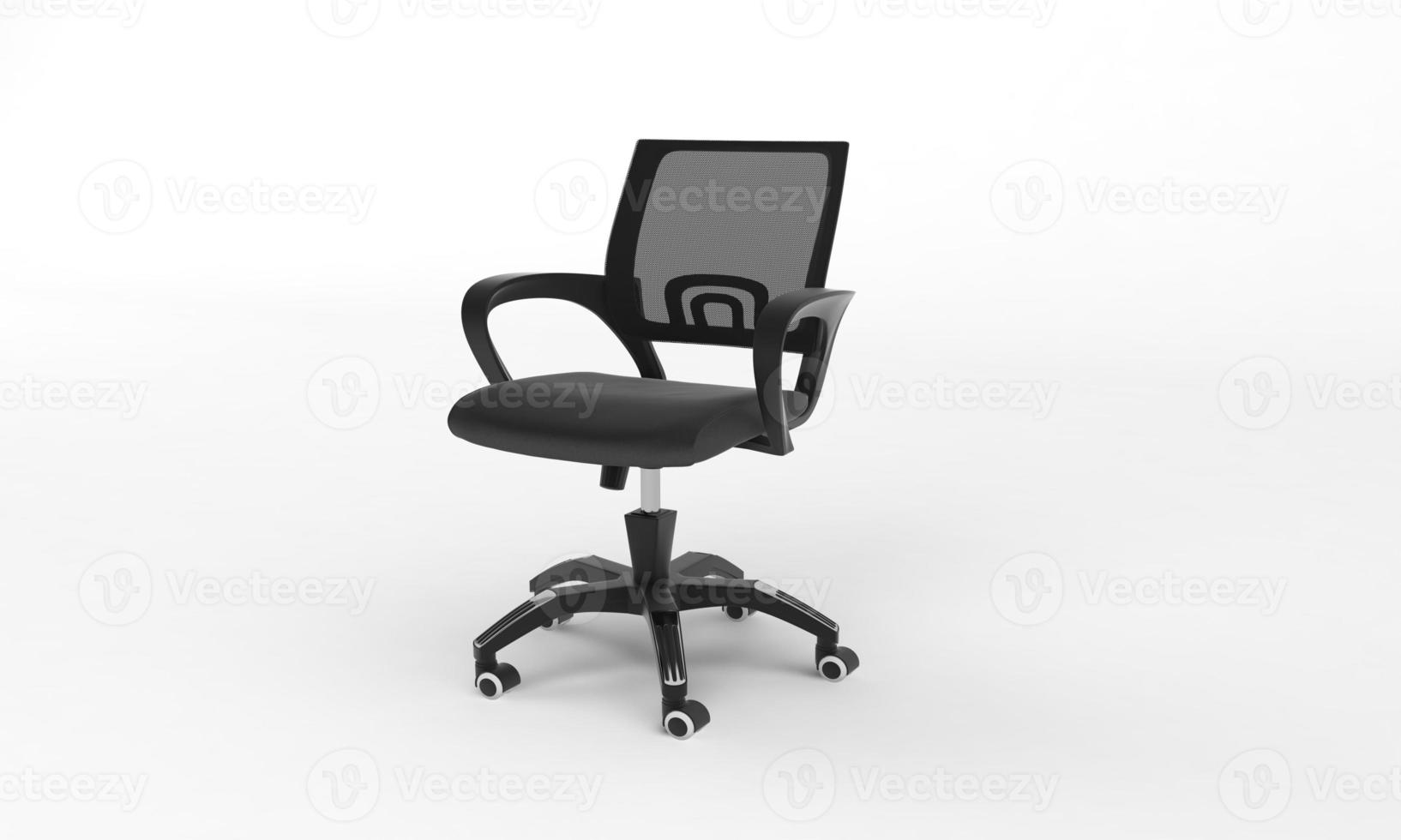 Chair Side View furniture 3D Rendering photo