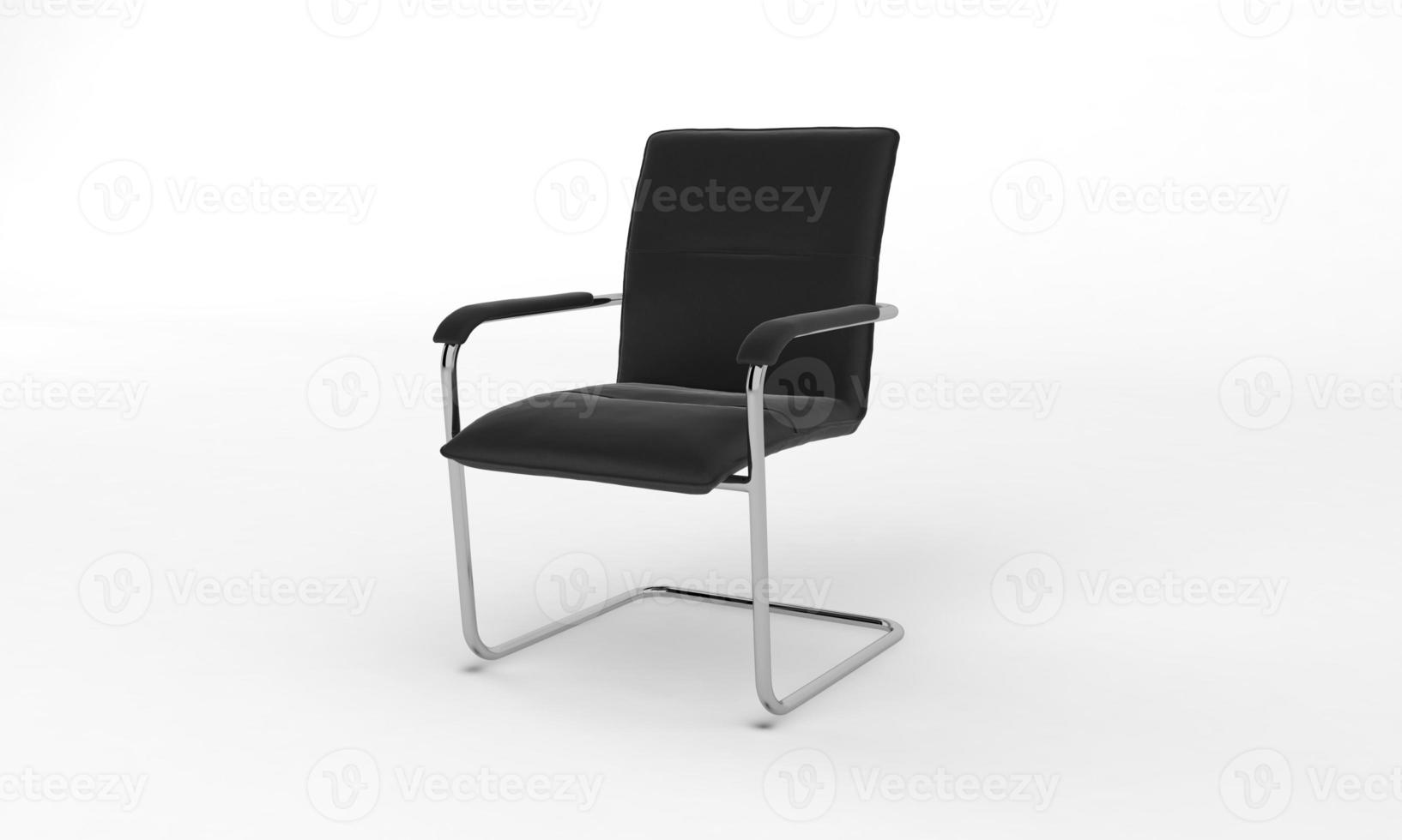 Chair Side View furniture 3D Rendering photo