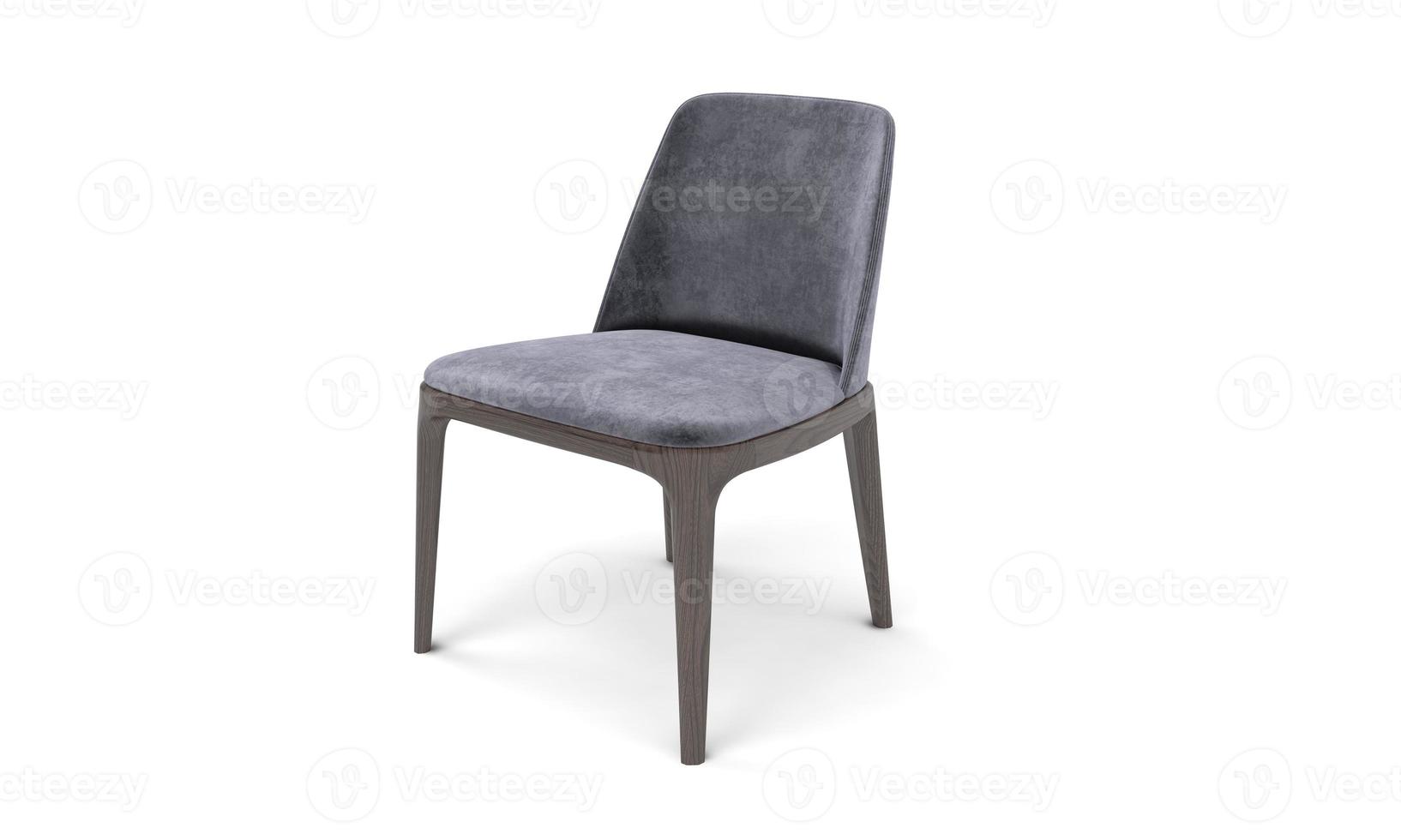 Chair Side View furniture 3D Rendering photo