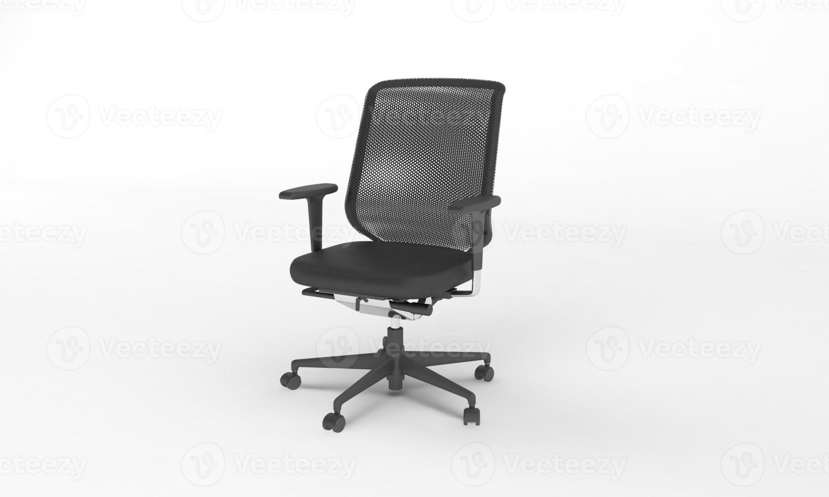 Chair Side View furniture 3D Rendering photo