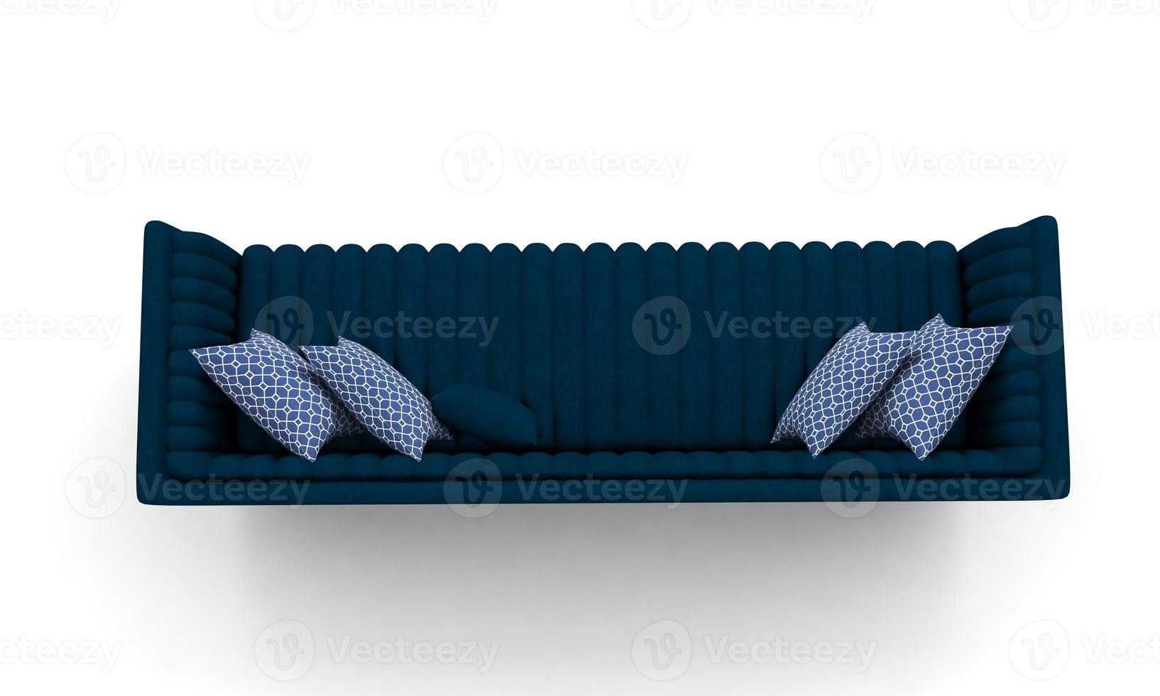 Sofa Top View furniture 3D Rendering 3505242 Stock Photo at Vecteezy