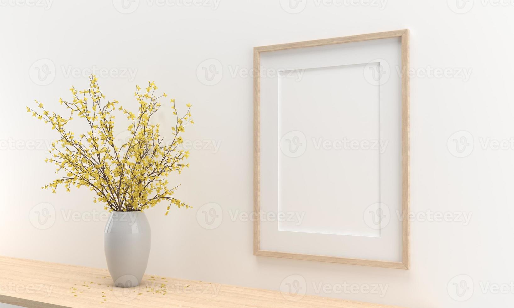 Empty Photo Frame Mockup Design Mockup