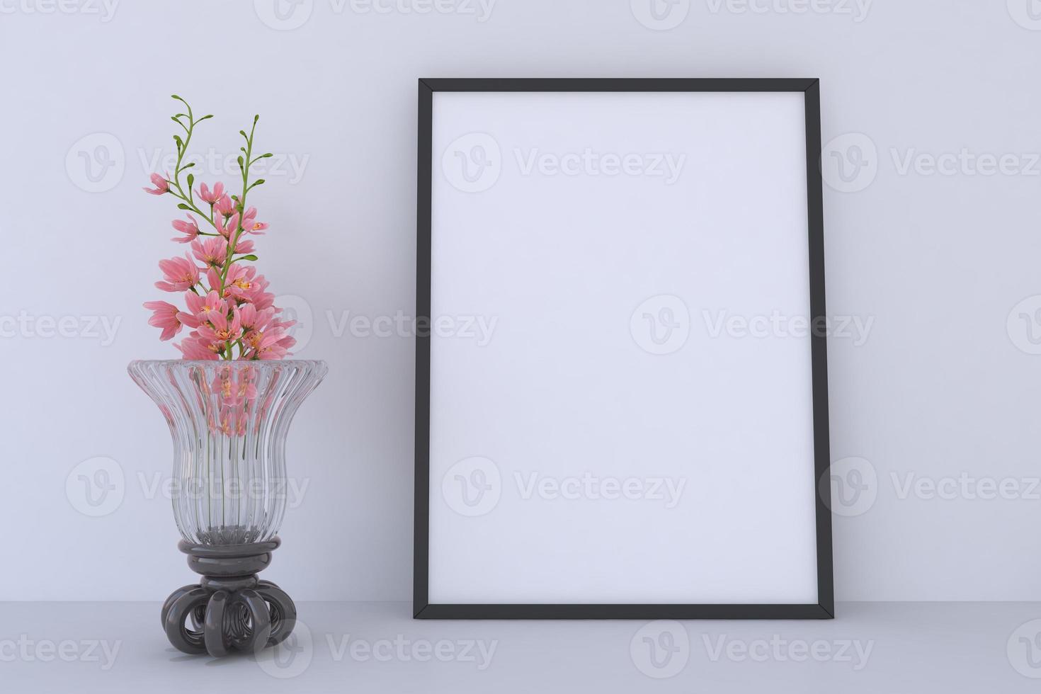 Empty Photo Frame Mockup Design Mockup