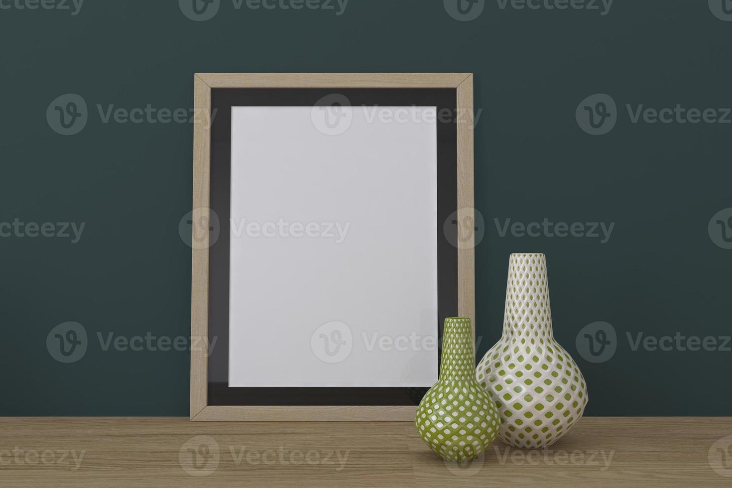 Empty Photo Frame Mockup Design Mockup