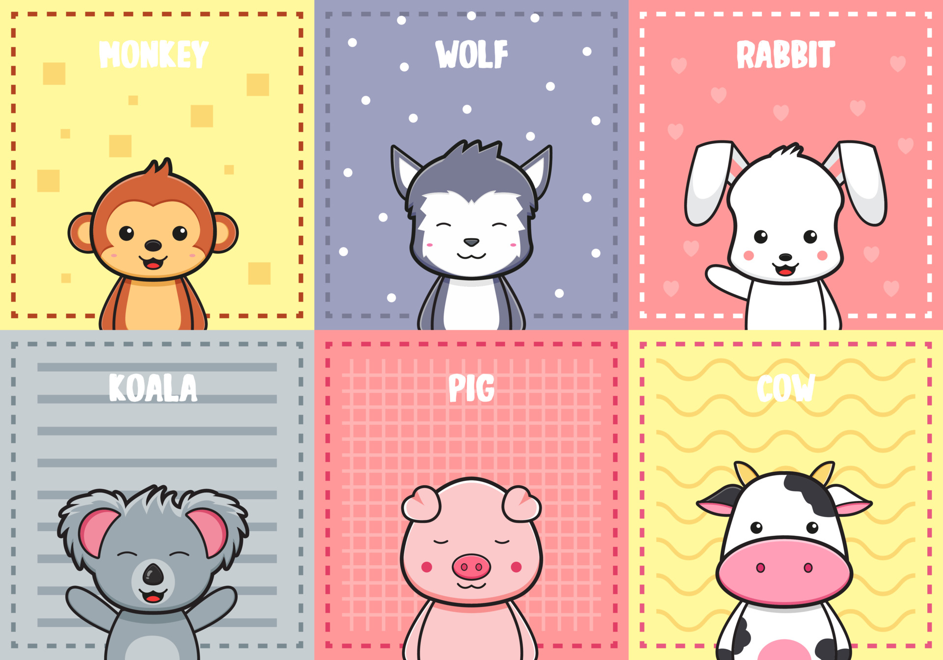 Cute Animal Backgrounds (61+ pictures)