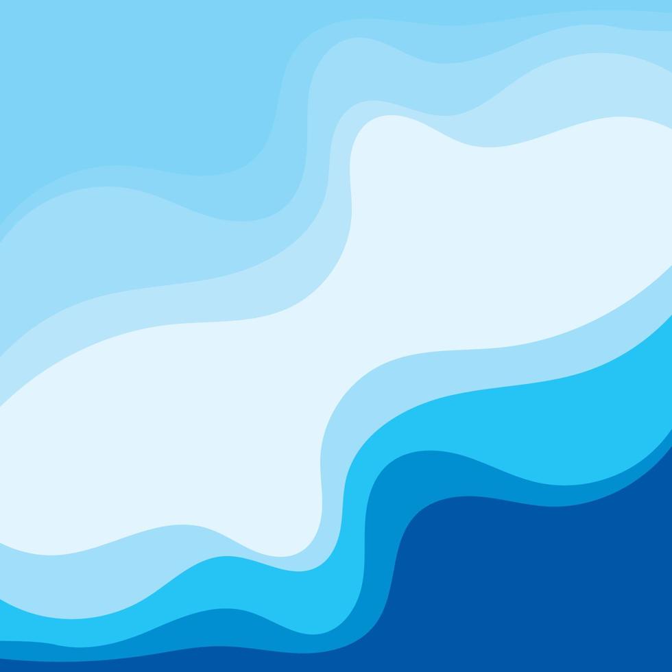 Abstract Water wave vector illustration design background EPS10