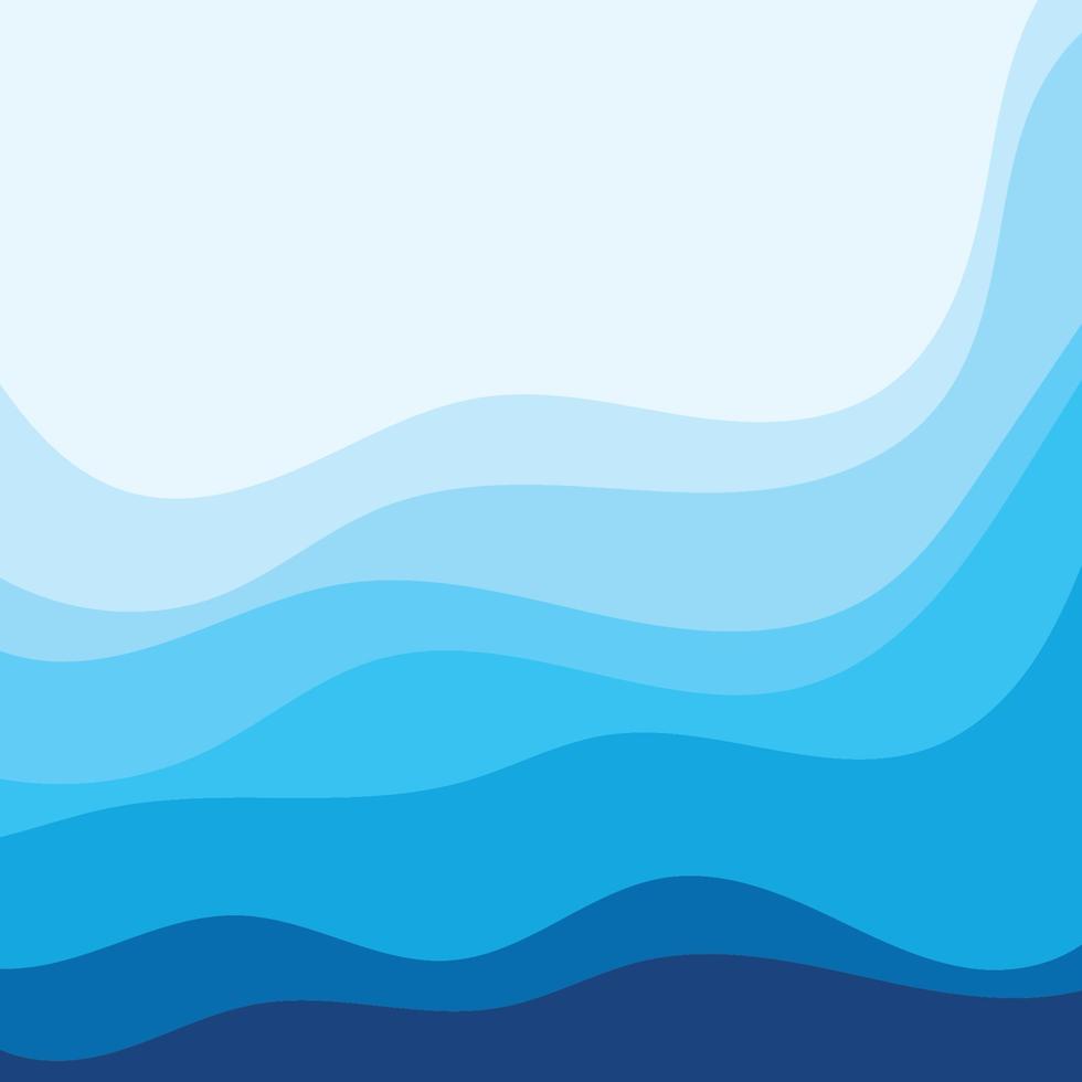 Fondo de diseño de ilustración de vector de onda de agua abstracta eps10