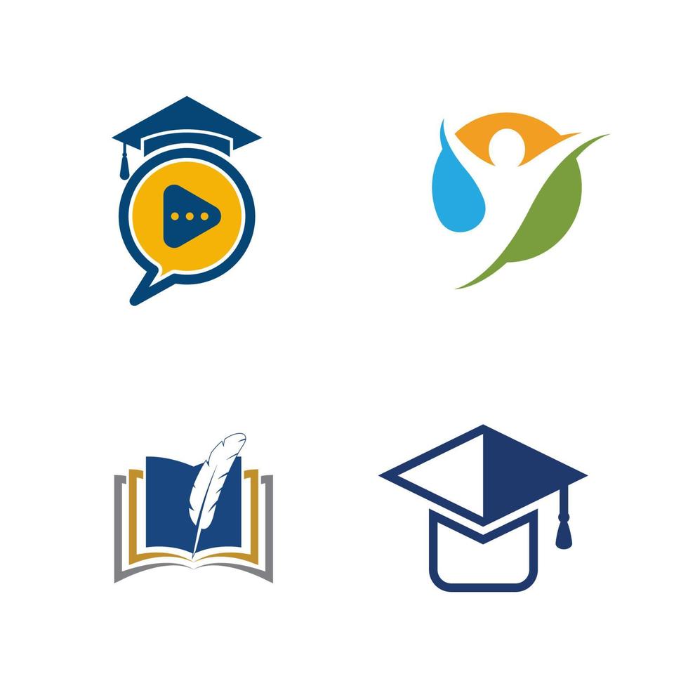 Education Template vector icon illustration