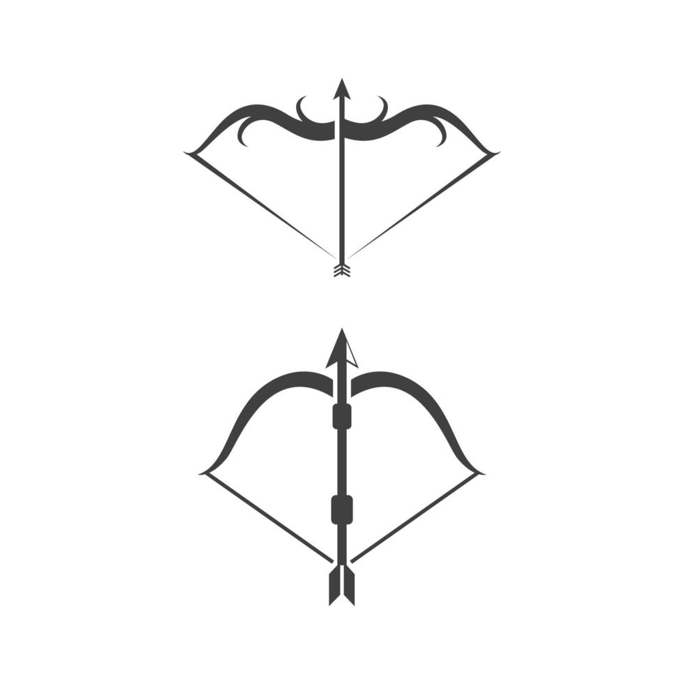 Crossbow Vector icon design illustration