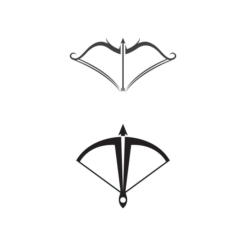 Crossbow Vector icon design illustration