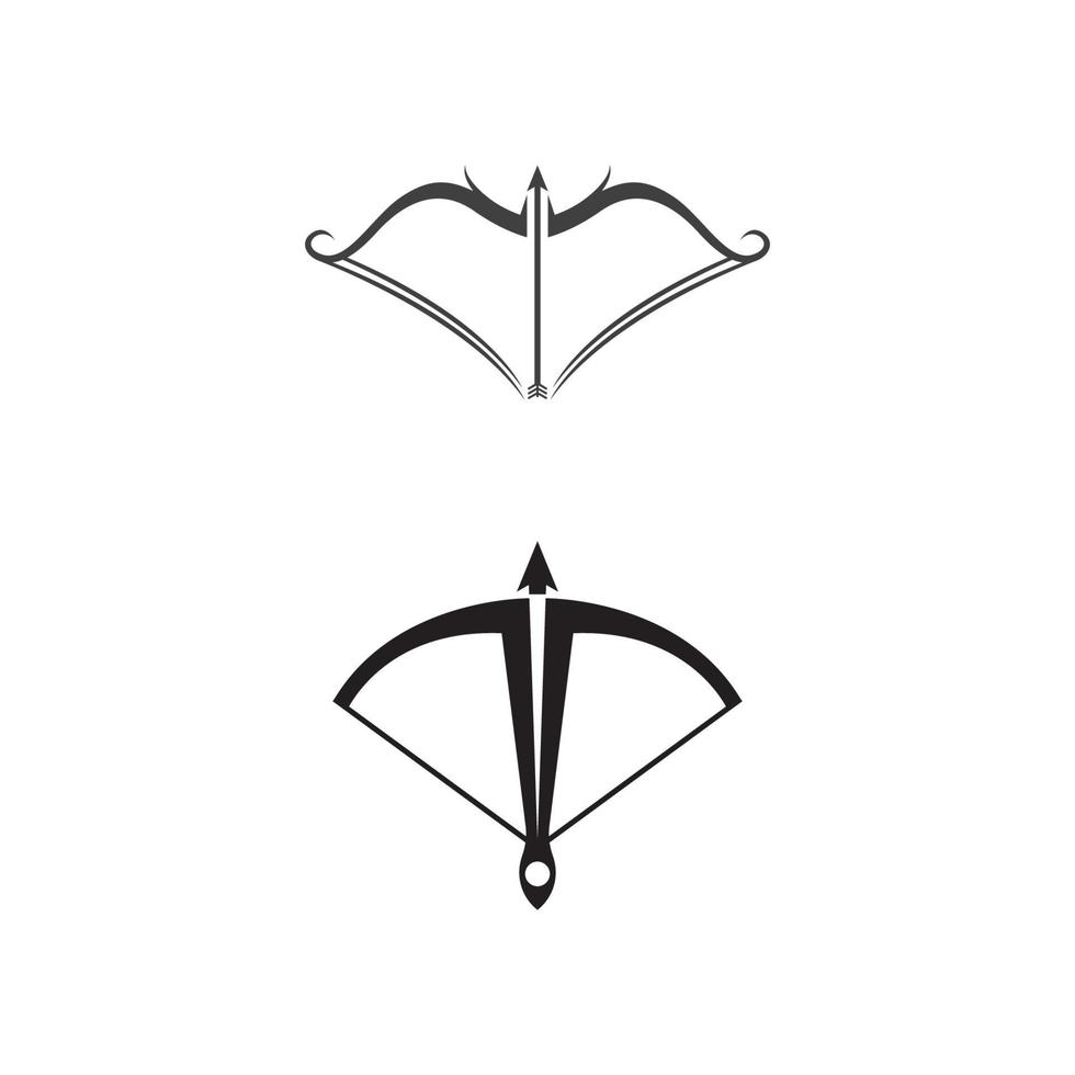 Crossbow Vector icon design illustration