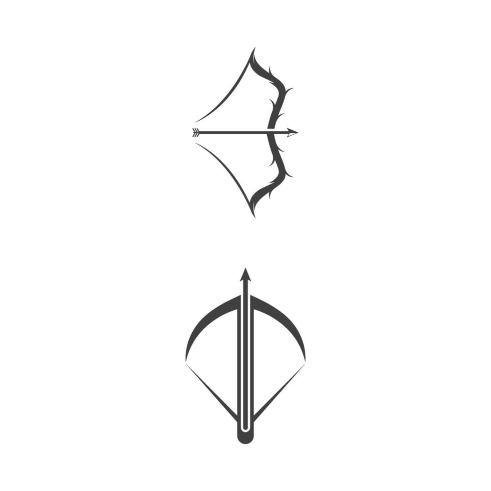 Crossbow Vector icon design illustration