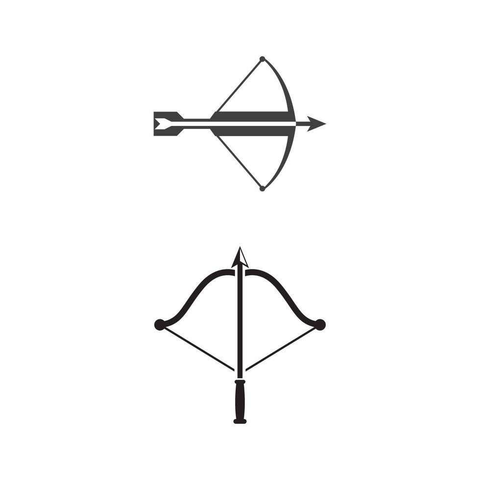 Crossbow Vector icon design illustration