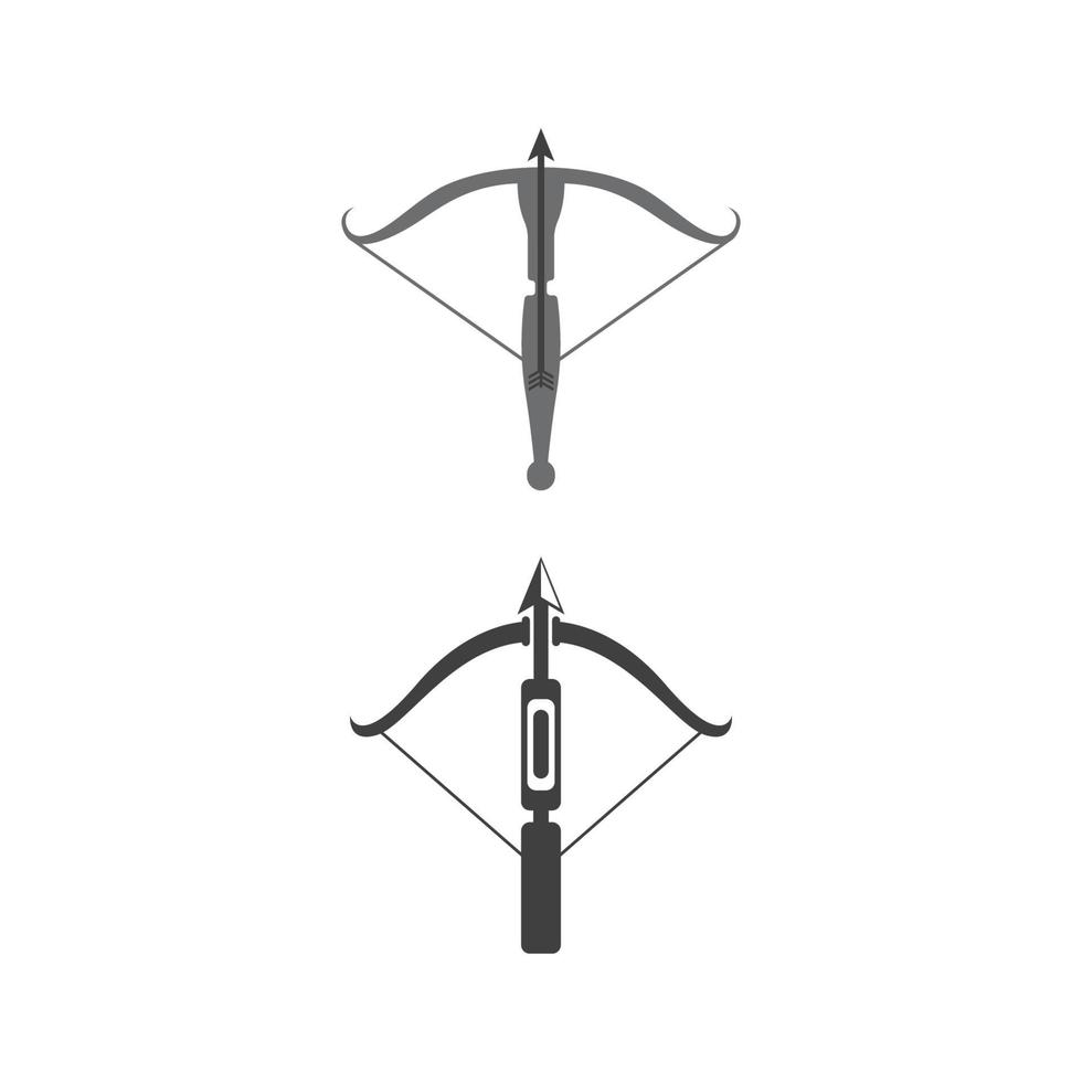 Crossbow Vector icon design illustration