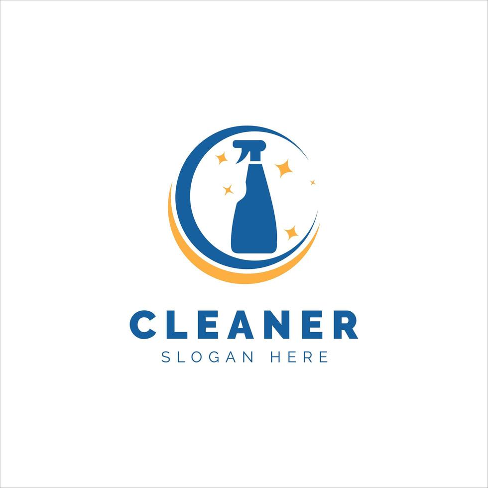 Clean Logo Template, Design Icon Vector Illustration.