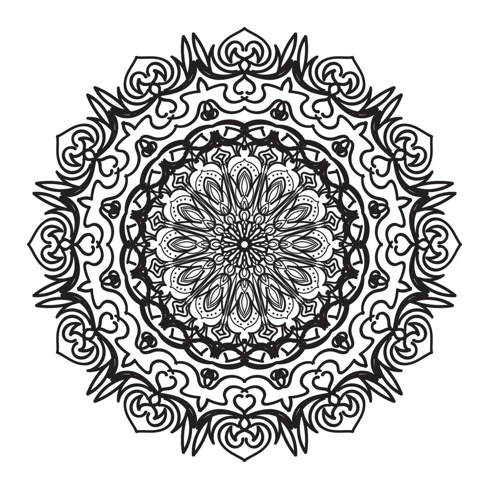 ornamental round ornament 3507448 Vector Art at Vecteezy