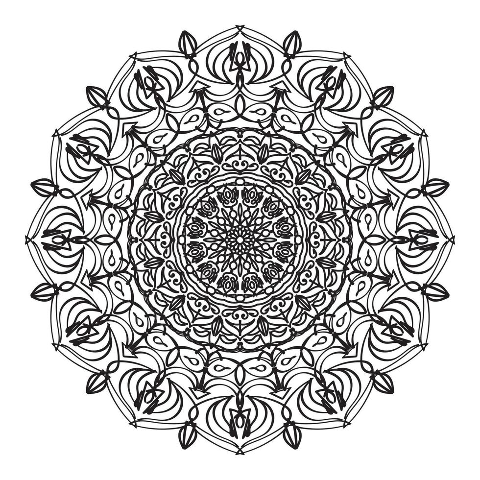 ornamental round ornament 3507458 Vector Art at Vecteezy