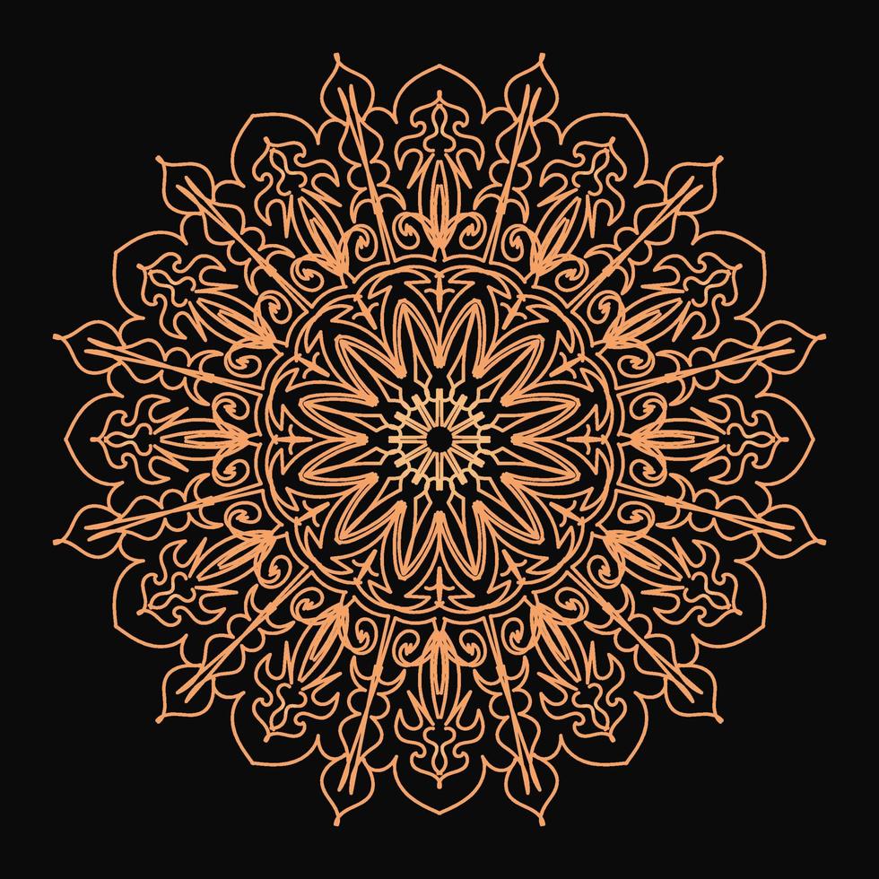 Mandala decorative background vector