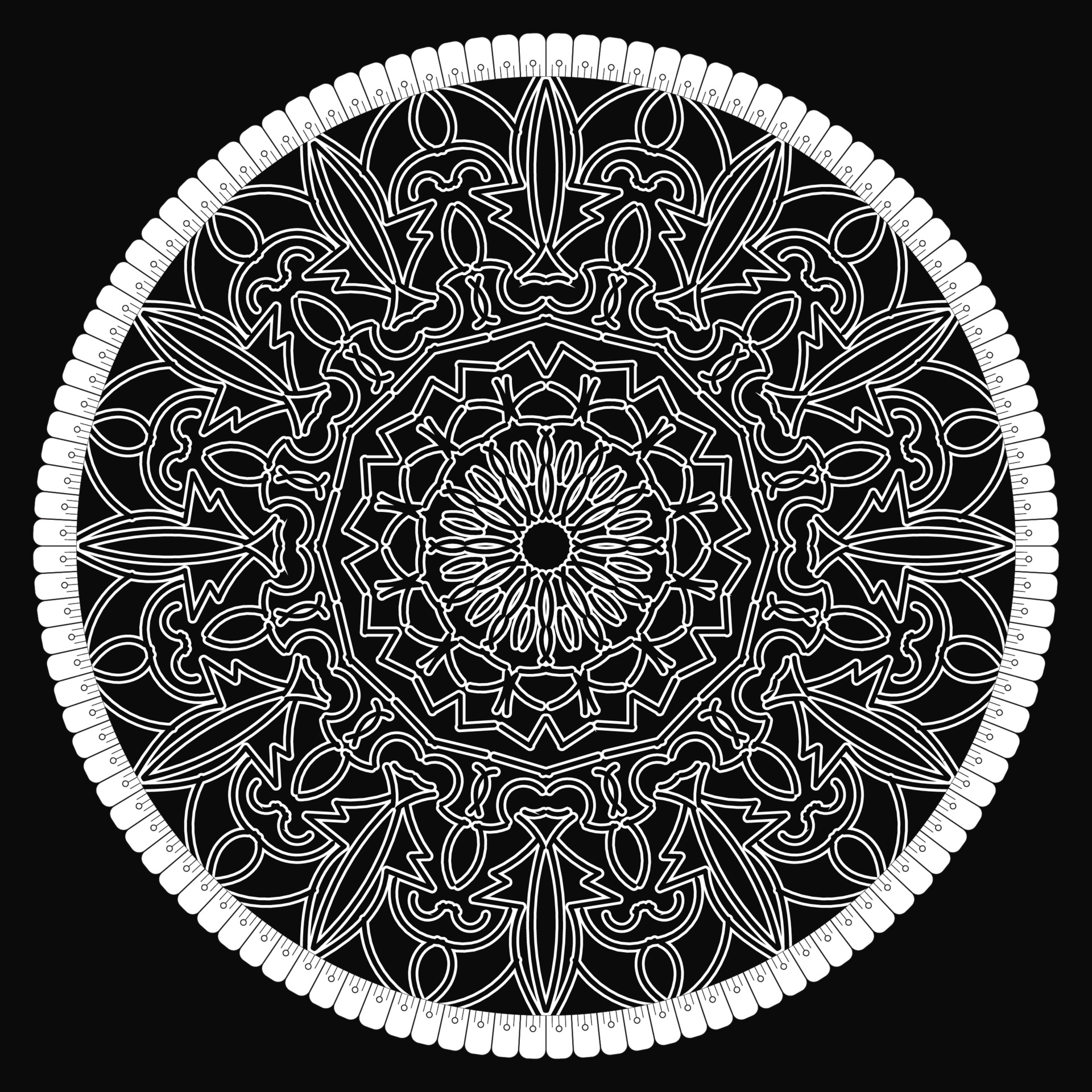 Mandala decorative background 3507496 Vector Art at Vecteezy