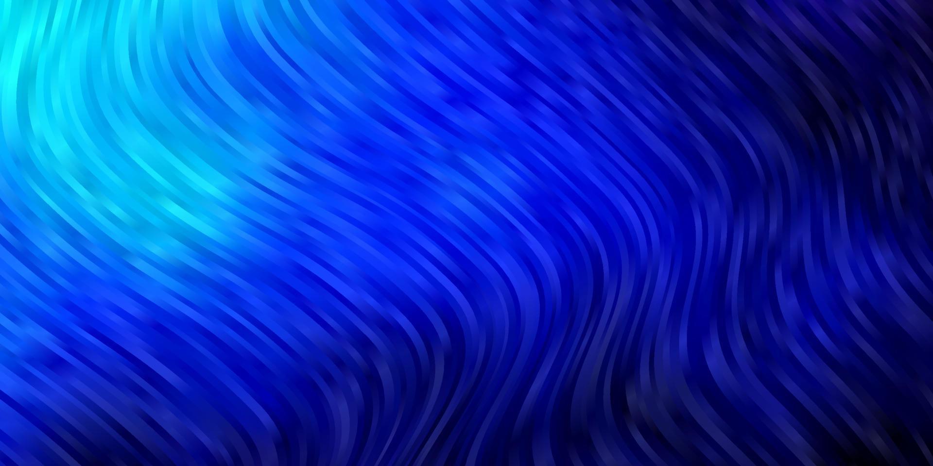 Dark BLUE vector background with lines.