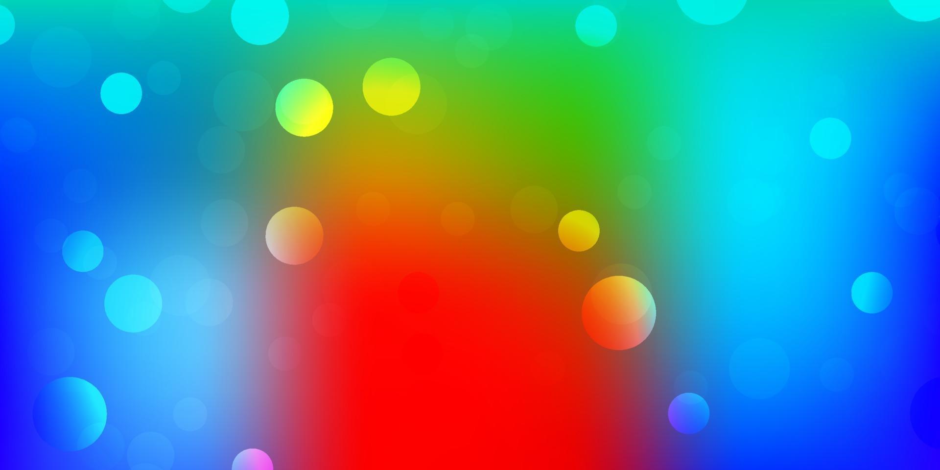 Light multicolor vector background with random forms.