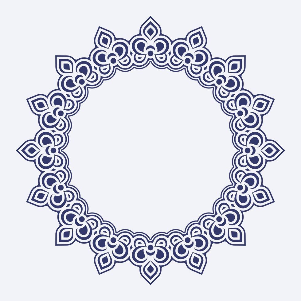 decorative ornament frame background vector