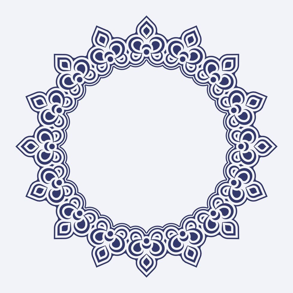 decorative ornament frame background vector