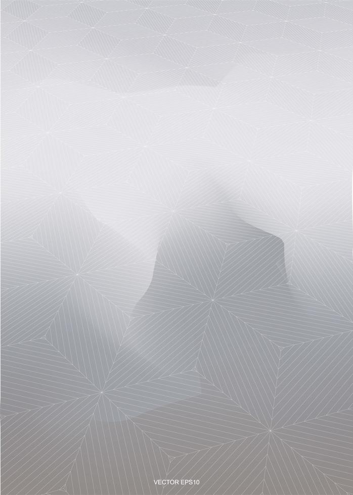 Abstract background of halftone geometric with wireframe pattern background. Vector. vector