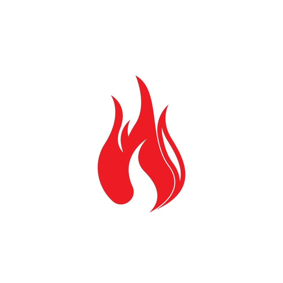 Fire flame icon and symbol vector illustration