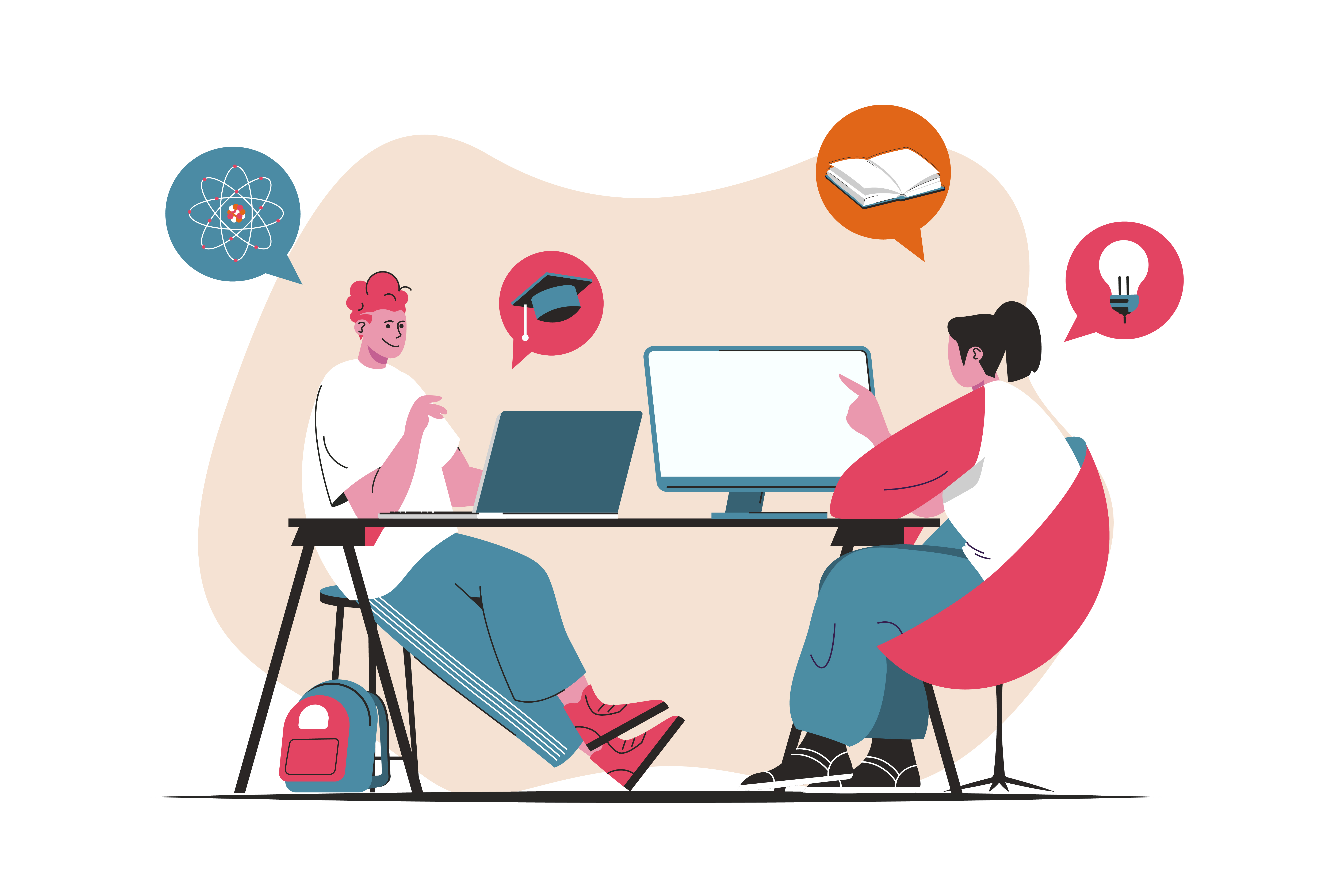 Distance learning concept isolated. Online education, video lectures and e-libraries. People scene in flat cartoon design. Vector illustration for blogging, website, mobile app, promotional materials. 3512530 Vector Art at Vecteezy Distance learning concept isolated. Online education, video lectures and e-libraries. People scene in flat cartoon design. Vector illustration for blogging, website, mobile app, promotional materials. 3512530 Vector Art at Vecteezy