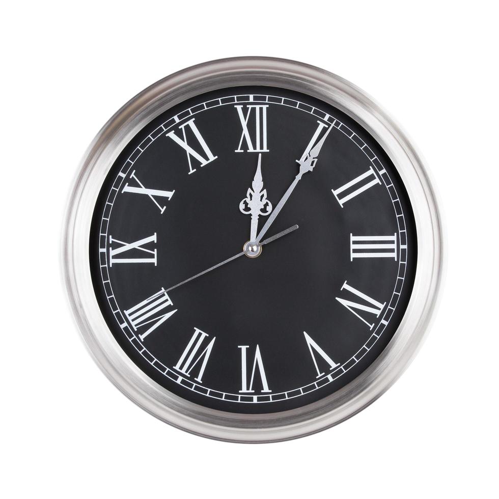 Five minutes past twelve on the dial photo